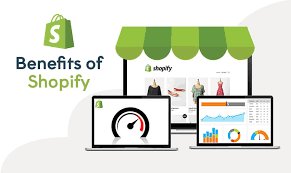 Shopify merchant and fulfilment illustration.